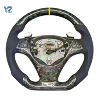 Volant sport en fibre de carbone YZ pour BMW Séries 1/3/5/6/7/8 X1 X3 X5 X6 E30 E34 E36 E46 E81 E70 E82 E87 E90 E91 E92 E93 E60