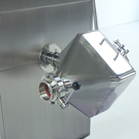 PLC contrôle acier inoxydable laboratoire IBC bac mélangeur trémie mélangeur poudre trémie mélangeur