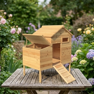SDC005 Eco-Friendly Wooden Printed Chicken Coop Pet House for Laying Hens & <b>Small</b> Animals-All Seasons Furniture - Product Image 1
