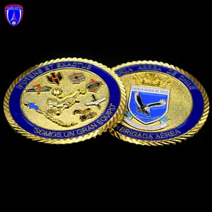 Chilean mythology movie commemorative coin commemorative crafts gold coins with enamel colors