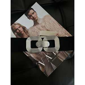 Ceinture élastique tendance avec boucle en alliage, ceinture en métal décontractée pour femmes, taille standard - Product Image 2