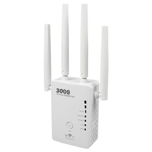 Extensor <span class=keywords><strong>Wifi</strong></span> de 3000Mbps, amplificador de RF de alta potencia, amplificador de largo alcance de doble banda, conexión ultraestable, fácil configuración - Product Image 2