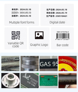 เครื่องมาร์กกิ้งไฟเบอร์เลเซอร์แบบออนไลน์สำหรับสายการผลิตอัตโนมัติความเร็วสูง สำหรับโลหะ พลาสติก ท่อ PVC PPR สายเคเบิล สายไฟ - Product Image 6