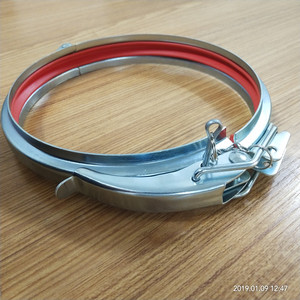 <span class=keywords><strong>4</strong></span> inch Ống kẹp mạ kẽm nhanh chóng khóa Ống kẹp cho gỗ làm việc hệ thống loại bỏ bụi - Product Image 5