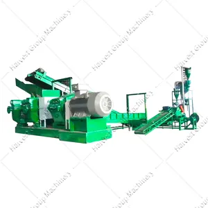 tire scrap cutting machine tyre crusher used tire shredder