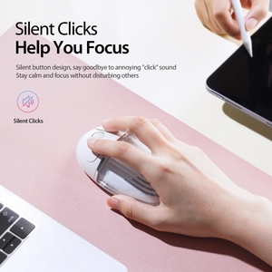 <span class=keywords><strong>DUX</strong></span> <span class=keywords><strong>DUCIS</strong></span> CM ซีรีส์ V1 1200DPI โหมดคู่แบบโปร่งใส 2.4G ไร้สาย USB เมาส์เกมมิ่งมีไฟพื้นหลังสีสันสดใส ดีไซน์ใหม่ล่าสุด - Product Image 3