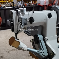 Machine à coudre les semelles de chaussures à haute productivité, machine à coudre les bords de chaussures, machine à coudre latérale à double fil de Chine