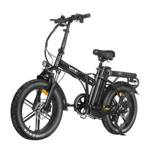Vélo électrique pliable QMWHEEL Q30, pneus larges, vélo électrique, STOCK EU, 20*4 pouces, 250W, freins à disque doubles, 48V 15.6AH, vélo électrique de ville - Product Image 2