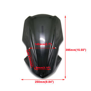 Deflector de aire para motocicleta HONGPA, parabrisas para motocicleta, parabrisas para Kawasaki <span class=keywords><strong>Z900</strong></span> Z 900 2017 <span class=keywords><strong>2018</strong></span> - Product Image 5