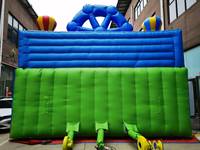 Château gonflable commercial sur mesure 12*6*6m avec toboggan, en PVC, pour adultes et enfants, avec souffleur d'air Apexscn
