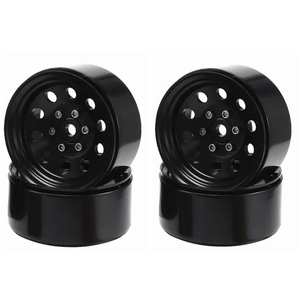 4 cái kim loại beadlock 1.9in bánh xe vành bánh xe trung tâm 10 lỗ tròn cho 1/10 RC Crawler xe Traxxas trx4 <span class=keywords><strong>D90</strong></span> trục SCX10 90046 RC bộ phận - Product Image 5