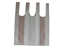 PP Không Dệt T-shirt Túi 45gsm 15*30*10Cm Trắng Hoặc Theo Thứ Tự Của Bạn - Product Image 6