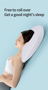 Moon Shape <b>Memory</b> <b>Foam</b> <b>Pillow</b> <b>for</b> Couples Woven Technics Anti-Pressure Hand <b>Pillow</b> <b>Neck</b> <b>Pain</b> Relief Comfortable Sleeping - Product Image 4