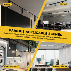 <span class=keywords><strong>Spot</strong></span> LED cylindrique commercial pour plafond, 12W, orientable 15/24/36/55 degrés, CCT, pour comptoir de magasin - Product Image 6