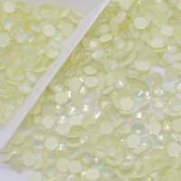 Nouvelles couleurs, strass plats de bonne qualité, strass en verre néon moka pour accessoires de nail art DIY