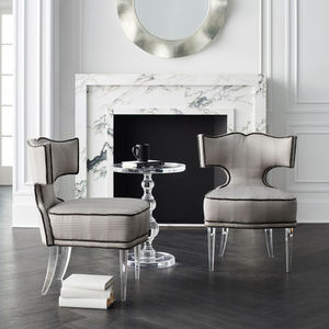 <span class=keywords><strong>Dubai</strong></span> <span class=keywords><strong>Table</strong></span> d'appoint ronde en acrylique de luxe <span class=keywords><strong>Table</strong></span> d'appoint transparente pour la maison, le bureau et le salon avec canapé Mobilier de maison au design moderne - Product Image 4