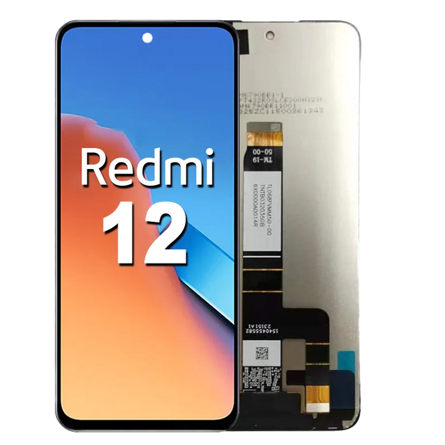 Mobile Phone Parts for Redmi 12 Replacement 6.79" TFT Touch Screen Assembly with 1 Year Warranty for