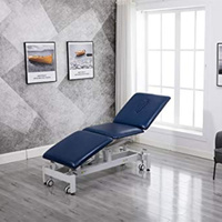 Mesa de masaje de tratamiento eléctrico de fisioterapia ajustable de 3 secciones