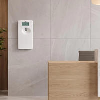 Désodorisant numérique automatique mural de 300ml Distributeur de diffuseur de parfum rechargeable à piles AA