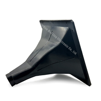 Horn Plastik Persegi dengan Throat 26mm ABS untuk Driver Frekuensi Tinggi 44mm Aksesori Speaker Audio Tweeter Waveguide