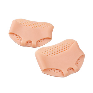 Nouvelle Couleur Matériau Standard Respirant Conception Nid d'Abeille Gel SEBS Doux Élastique Manchon <span class=keywords><strong>de</strong></span> Soulagement <span class=keywords><strong>de</strong></span> la Pression sur l'Avant-Pied Coussinet Métatarsien - Product Image 6
