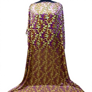 Ensemble de vêtements de créateur de haute qualité Maqbal Dirac Kanga, assorti à Gogura Garbasar, imprimé floral, respectueux de l'environnement, pour occasions spéciales - Product Image 1