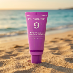 Numbuzin - Esencia Solar Humectante con NAD+ y Péptidos No.9 - Cuidado de la Piel Coreano - Esencia Solar Humectante con Péptidos - Protección Solar SPF UV - Product Image 4