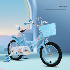Nuova <span class=keywords><strong>Bicicletta</strong></span> per Bambini 2024, Bici da <span class=keywords><strong>Bambina</strong></span> 2-5-9 Anni Edizione Principessa con Rotelle Ausiliarie - Product Image 3