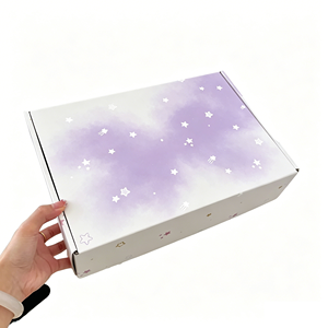 Caja de Cartón Plegable Ecológica para Envíos Postales de Comercio Electrónico, Caja de Embalaje de Papel, Venta al Por Mayor de Fábrica OEM - Product Image 3