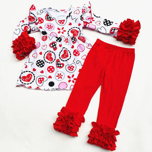 Vêtements de mode pour enfants en gros, tenues de boutique pour la Saint-Valentin, ensembles pour enfants, vêtements pour enfants - Product Image 2