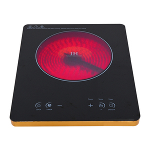 High-Power 2000W Ceramic <strong>Heater</strong> Induction Cooktop Single Burner Electric Stove <strong>with</strong> Timer <strong>Infrared</strong> Induction <strong>Cooker</strong> - Product Image 1