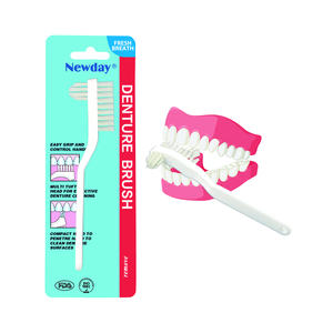 <span class=keywords><strong>Cepillo</strong></span> <span class=keywords><strong>de</strong></span> cerdas postizas para la dentadura, cerdas <span class=keywords><strong>de</strong></span> doble cara, económico, para limpieza <span class=keywords><strong>de</strong></span> dentaduras - Product Image 2