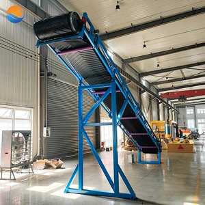 Pasifik fabrika tedarikçisi kum taş beton taşıma makinesi satılık taşınabilir hazne bant konveyör - Product Image 1