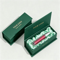 Boîte cadeau de luxe personnalisée pour rouge à lèvres, boîte magnétique pour gloss à lèvres, emballage pour huile à lèvres, boîte cosmétique pour huile essentielle