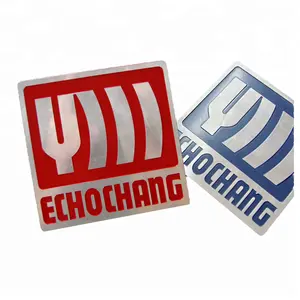 Tùy Chỉnh In Ấn Tự Dính Die Cut Kim Loại Nhãn Tấm Thương Hiệu Logo Stickers Nhôm Tên Nơi