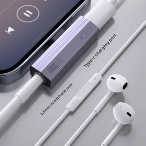 <span class=keywords><strong>Adaptador</strong></span> de Auriculares USB C 2 en 1, USB C <span class=keywords><strong>a</strong></span> Conector de 3.5mm, DAC HiFi, Carga Rápida de 10W para Teléfonos Phone 17, 16, 15, 15 Pro Max, Samsung Galaxy - Product Image 3