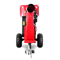 Broyeur forestier homologué TUV/CE, broyeur de bois durable avec moteur à essence 7HP, machine forestière, broyeur de branches de 4 pouces