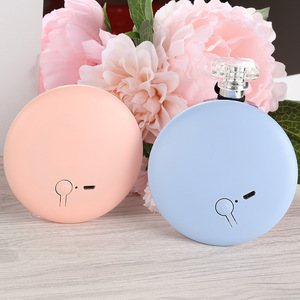 Rechargeable Mini Round Vanity Led <b>Mirror</b> Custom Logo LED Makeup <b>Mirror</b> <b>Lighted</b> Pocket Led Makeup <b>Mirror</b> - Product Image 6