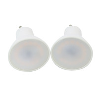 Spot LED GU10 moderne COB 110/360 degrés Ra>80 IP20 3W 255LM 50x56mm pour entrepôt 2700-6500K Garantie 1 an PF>0.5 25000