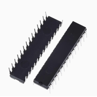 Microcontrolador ATMEGA328P-PU DIP-28 de 8 bits, 1.8V-5.5V, 32KB de Almacenamiento de Programa, Componentes Electrónicos