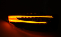 Feux de signalisation dynamiques LED clignotants AMBER pour W204 W176 W246 W212 CLA C117 GLA GLK W221 W218, lampes indicatrices séquentielles