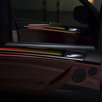 SJC pour BMW X5 E70 2008-2013, éclairage ambiant intérieur de voiture LED 12V de haute qualité, symphonie de ciel étoilé dynamique à 64 couleurs