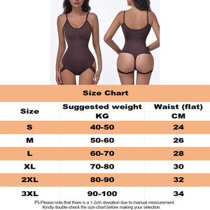 Body modellante senza cuciture da donna, contenitivo per pancia e vita, con effetto push-up per glutei, modello a perizoma con spalline regolabili - Product Image 5