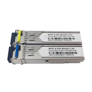 Высокосовместимый 2,5 г Bidi LC 20 км SFP трансивер модуль DDM функция хорошая цена для <span class=keywords><strong>Cisco</strong></span>/можжевельника/Mikrotik IP сетевой коммутатор - Product Image 3