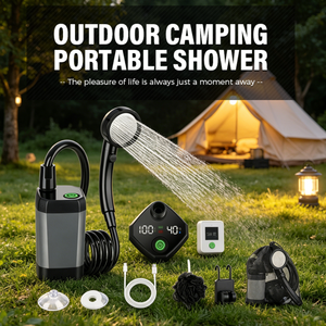 Ducha Eléctrica Portátil con Alimentación USB, Material ABS, Diseño Impermeable IPX6, Ducha Exterior para Camping, Viajes en RV, Directo de Fábrica - Product Image 1