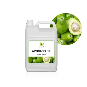 I produttori vendono olio essenziale di avocado all'ingrosso estratto da tutte le piante naturali olio di avocado spremuto a freddo per cucinare