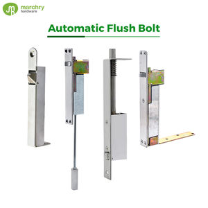 กลอนประตูดีไซน์เรียบง่าย สแตนเลส สลักล็อคประตูบานเลื่อนอัตโนมัติ - Product Image 2