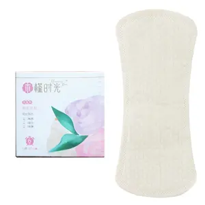 Hot Sale Sanitary Napkin Menstrual Pads Panty Liners Ultra Thin Wingless Disposable