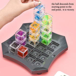 Juego de Lógica de Canicas en Caída, Juguete Educativo y Divertido para el Desarrollo Cerebral, Regalo Educativo STEM, Laberinto de Canicas por Gravedad - Product Image 4
