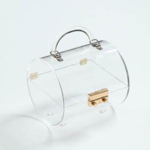 Wholesale fashion acrylic transparent gift box, cosmetics storage box